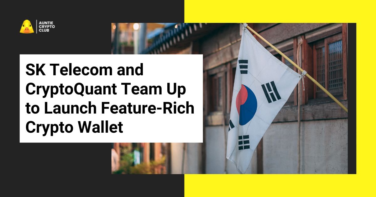 SK Telecom and CryptoQuant Team Up to Launch Feature-Rich Crypto Wallet